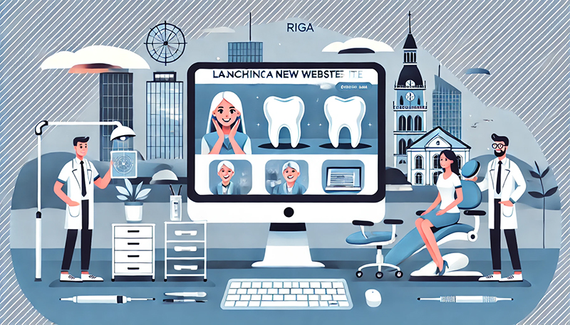 Jaunas mājas lapas atvēršana